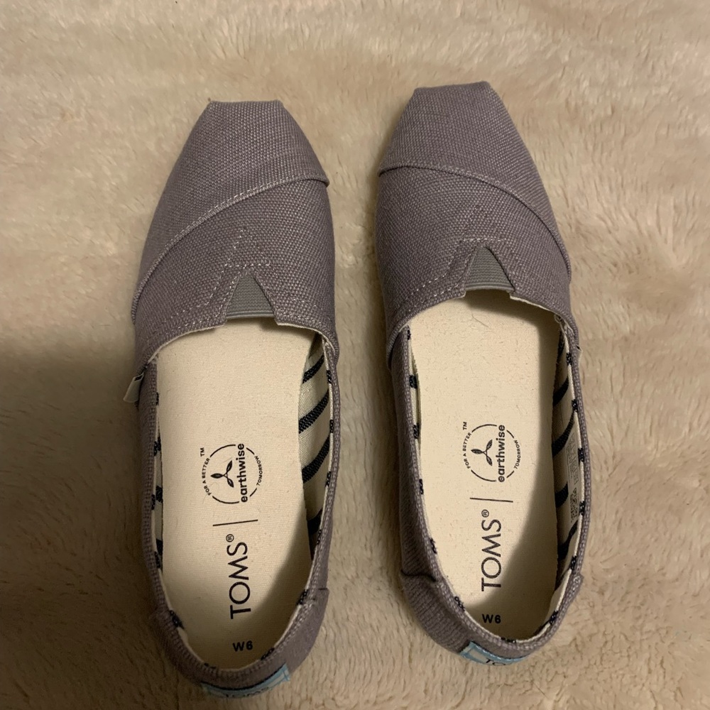 New Grey Toms Shoes